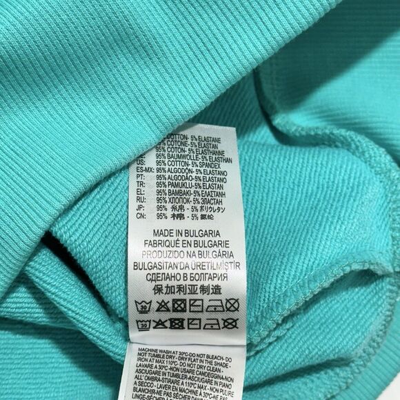 Diesel For Successful Living Crewneck Sweatshirt Sweater Mint Blue Men M NWOT - Picture 9 of 12